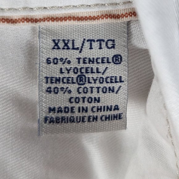 Tommy Bahama* Men's Short Sleeve Button Down High/Low Curved Hem Shirt~ Size XXL - Picture 4 of 14